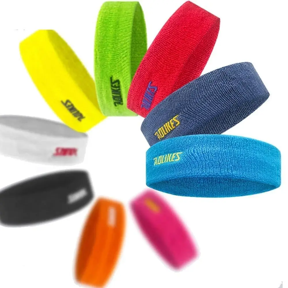 

Cotton Yoga Fitness Elasticity Hairband High Elastic Non-slip Absorb Sweat Head Band Durable Comfortable Sports Head Band