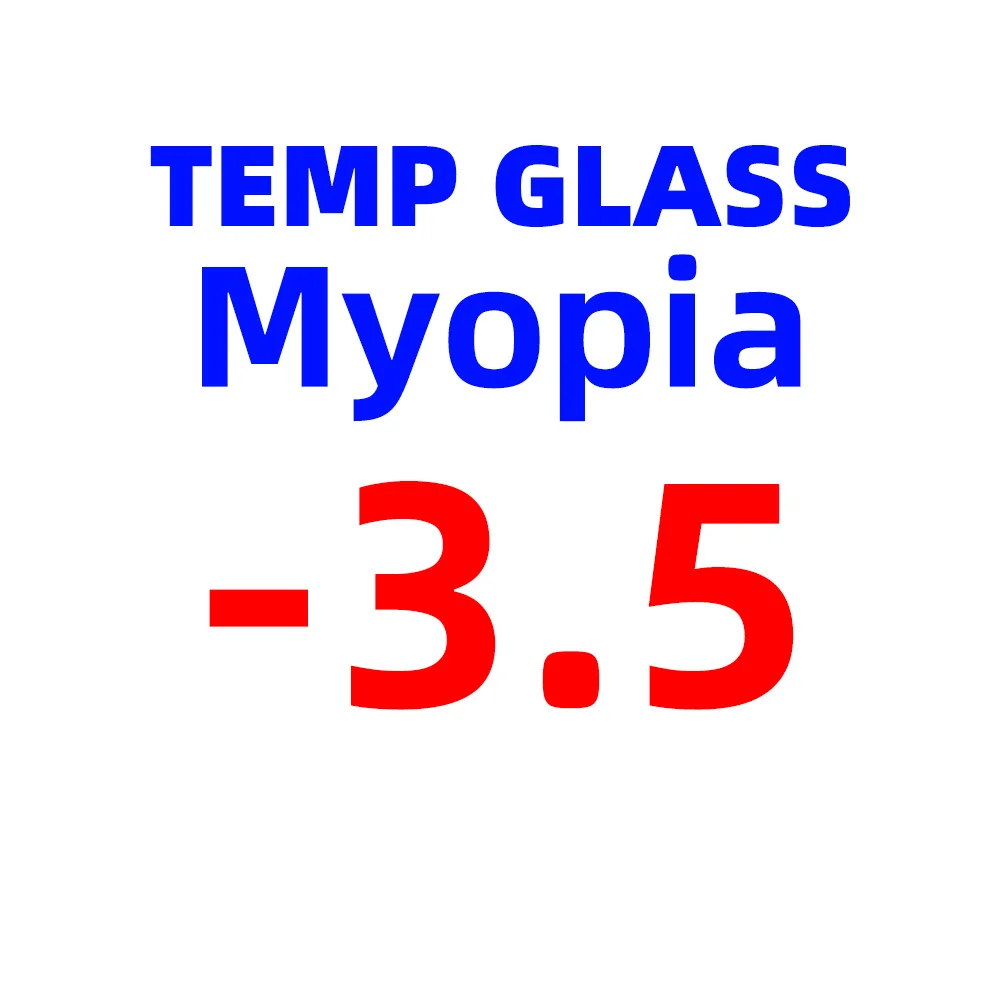 Optische Myopie-Tauchmaske, Schnorchel-Set, gehärtetes Glas, Trockenoberteil, Schwimmbrille, kurzsichtige Gläser, kurzsichtig