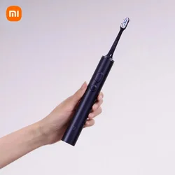 Xiaomi Mijia T700 soniczna elektryczna szczoteczka do zębów wyświetlacz LED IPX7 pełna maszyna wodoodporna Super gęsta miękka szczotka indukcyjna ładowanie