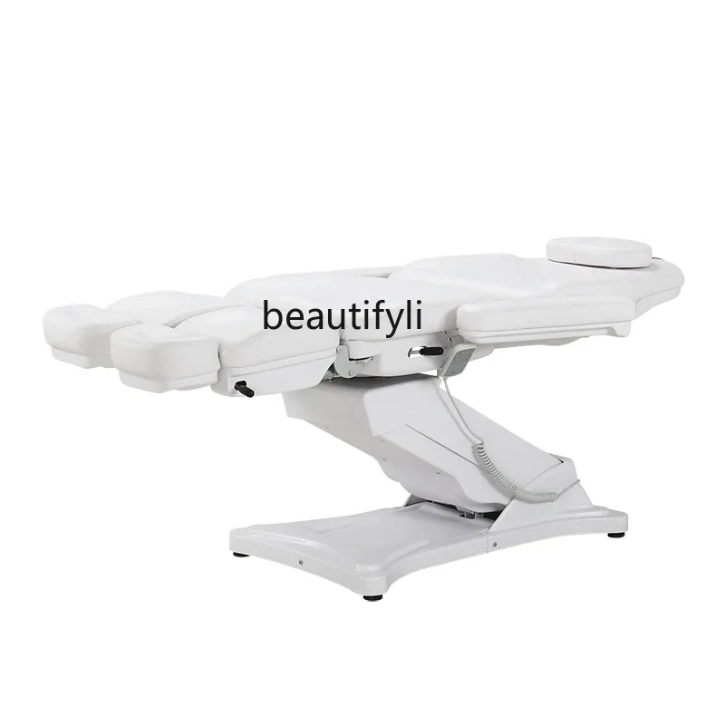 

xx1Facial Bed Beauty Salon Special Electric Lifting Inclined Tattoo Bed Micro Plastic Tattoo Embroidery Split Leg Dental massage