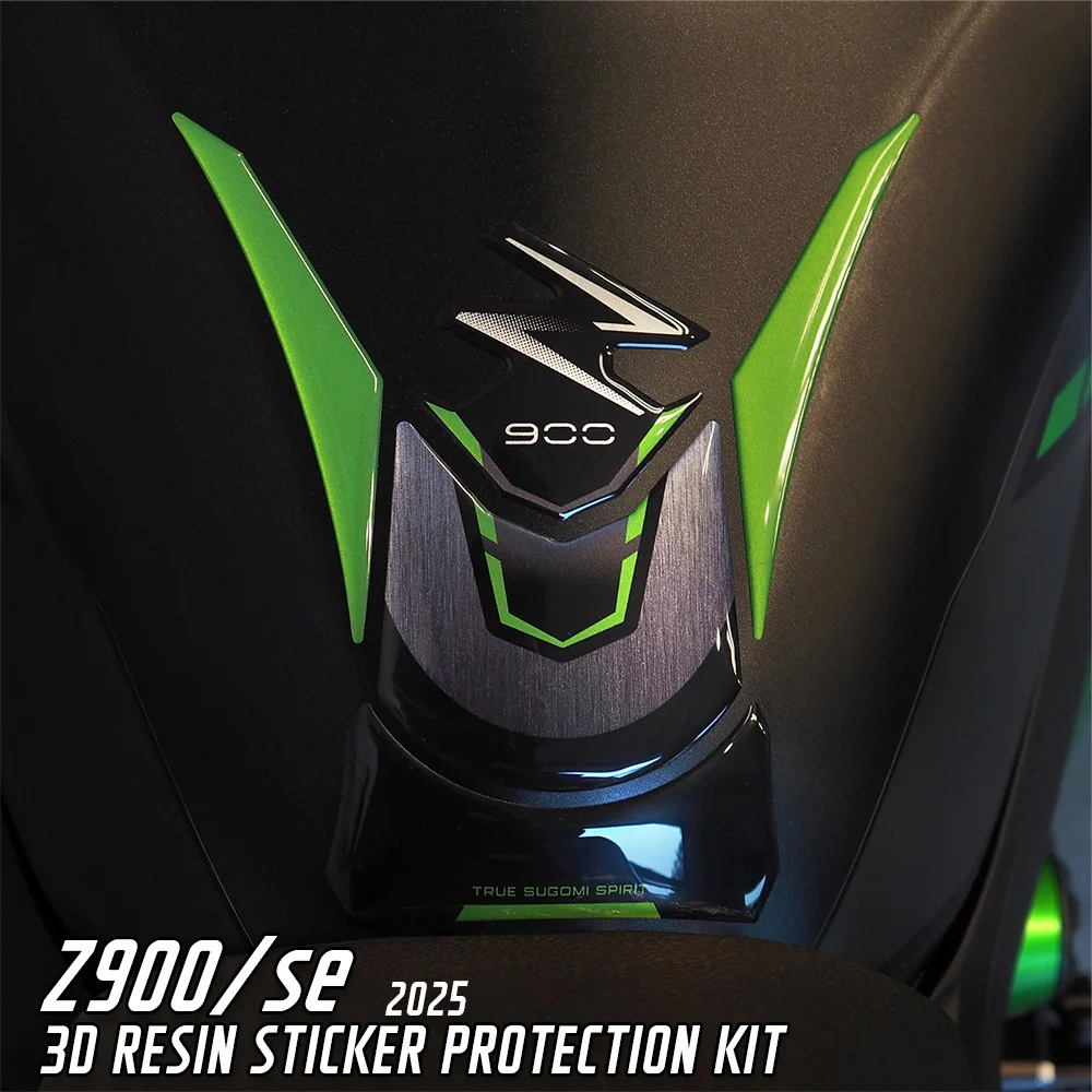 

Z 900 3D Stickers Motorcycle Accessories Tank Protector For Z900 SE 2025 Tank pad Sticker Kit