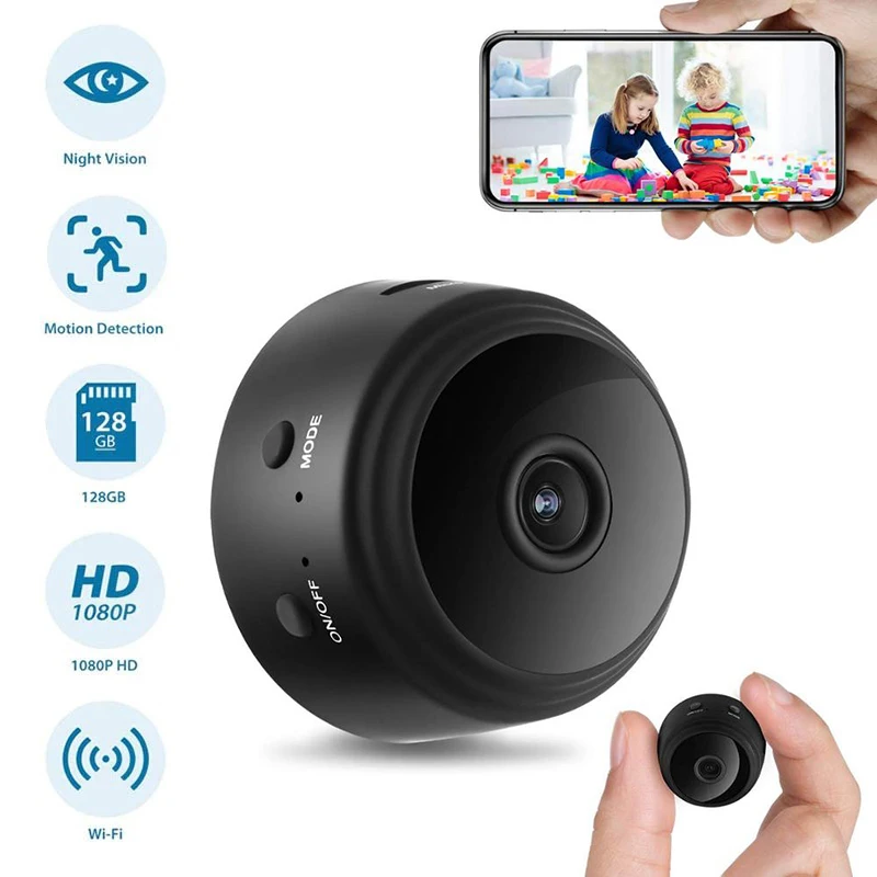 

A9 Mini WiFi Camera HD 1080P Remote Wireless Voice Recorder Video Camcorder Night Vision Home Security Surveillance Cameras