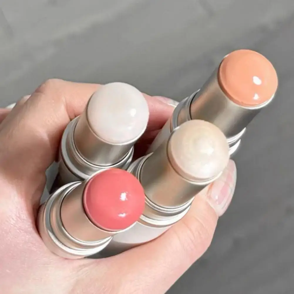 Lip and Cheek Powder Blusher Stick Natural Low Saturation Matte Eye Shadow Powder Blusher Cosmetic