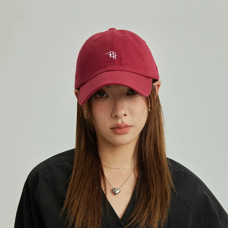 Unisex Letter Embroidery Baseball Caps Spring Summer Men Women Cotton Adjustable Casual Hat Hip Hop Streetwear Sun Hats y2k Hats