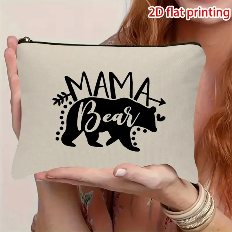 A printed toiletry bag，Handbag，Storage Bag，Toiletries，Cosmetics，Lipstick storage bag，Portable Travel Makeup Bag，Cosmetic Storage