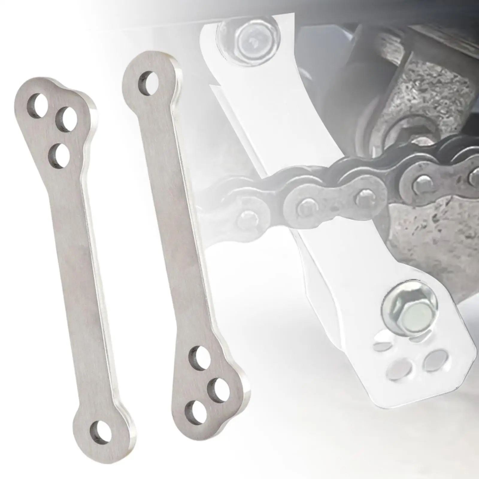 

2Pcs Motorcycle Rear Lowering Links Lowering Linkage Stainless Steel Adjustable for CBR400R 500R