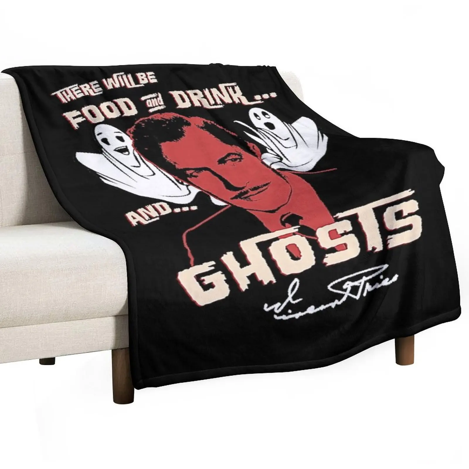

House on Haunted Hill T-Shirt Throw Blanket Furrys Stuffeds Blankets For Baby Decorative Throw Blankets