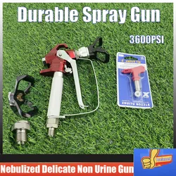 PISTOLA DE PULVERIZACIÓN de pintura sin aire de alta presión, 3600PSI, con protector de boquilla de 517 puntas, pulverizador de bomba Wagner, máquina de pulverización sin aire