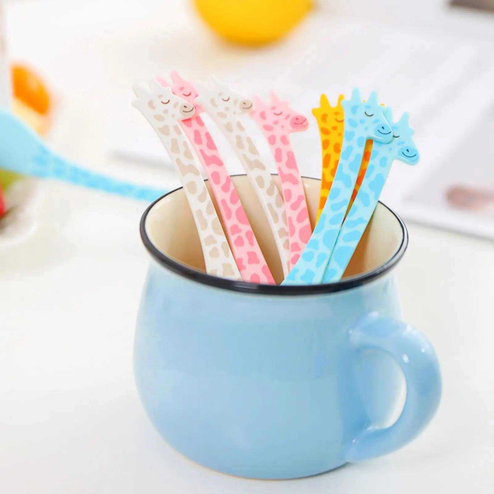 12 Pieces Fruit Forks Appetizer Forks Cute Cake Forks for Snacks Party Cakes