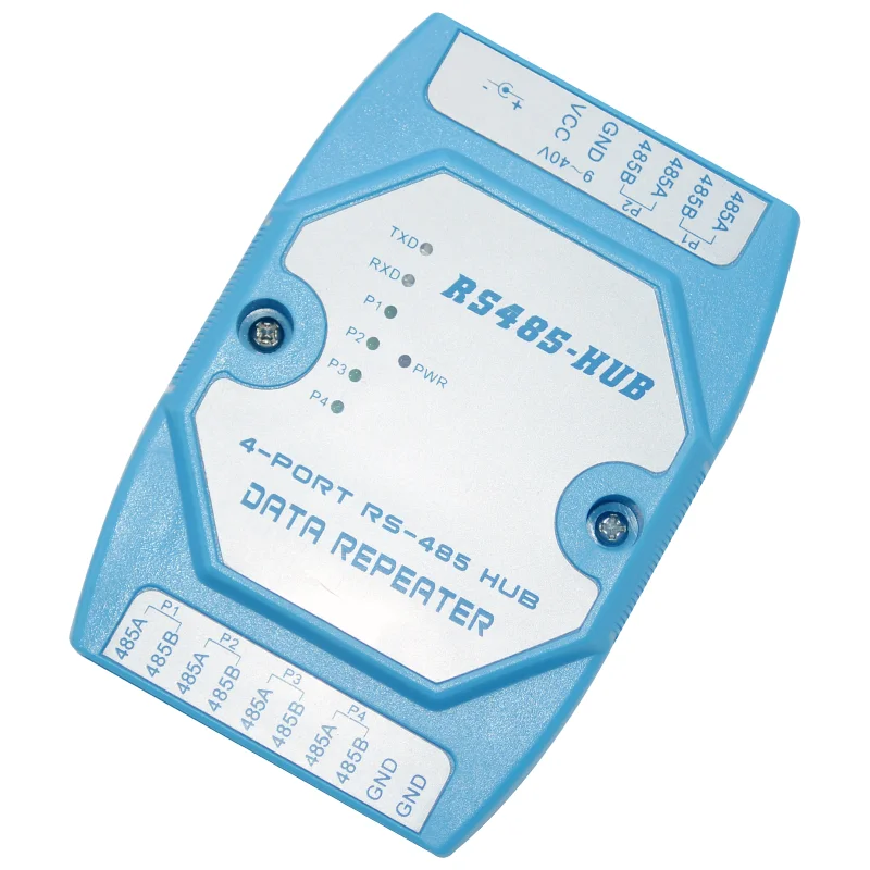 Industrial-grade photoelectric isolation 4-way RS485 hub sharing device 485 distributor 485hub 2 in 4 out