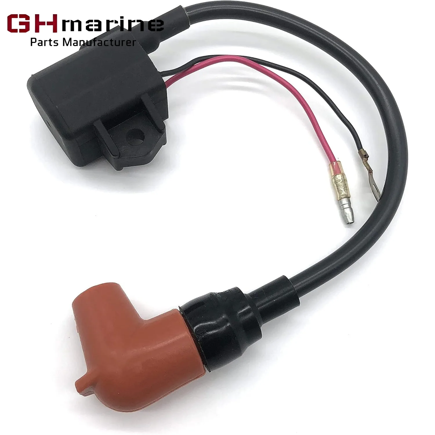 

Ignition Coil For Yamaha 55HP-225HP Outboard 4 & 6Cylinder V4 V6 6R3-85570-00 697-85570-00 6H2-85570-00 18-5128