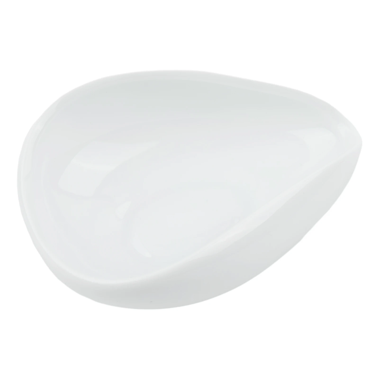 Handcrafted White Pottery Dosing Cup with Ergonomic Shape for Consistent Scooping and Measuring of Dry Ingredients