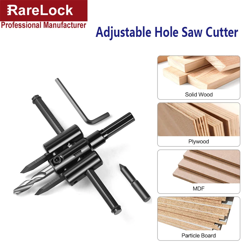 

Столярный резак для открывания отверстий, регулируемая развертка типа самолета, аксессуары для сверл с покрытием, биты, резак для отверстий