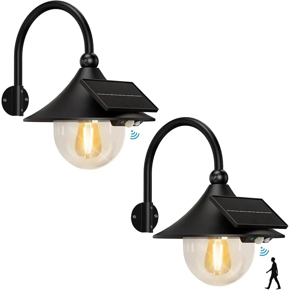 

Barn Lights with 3 Lighting Modes & Motion Sensor, Rustic Vintage Shed Light, Waterproof Outdoor Wall Light for Barn, Shed, Chic