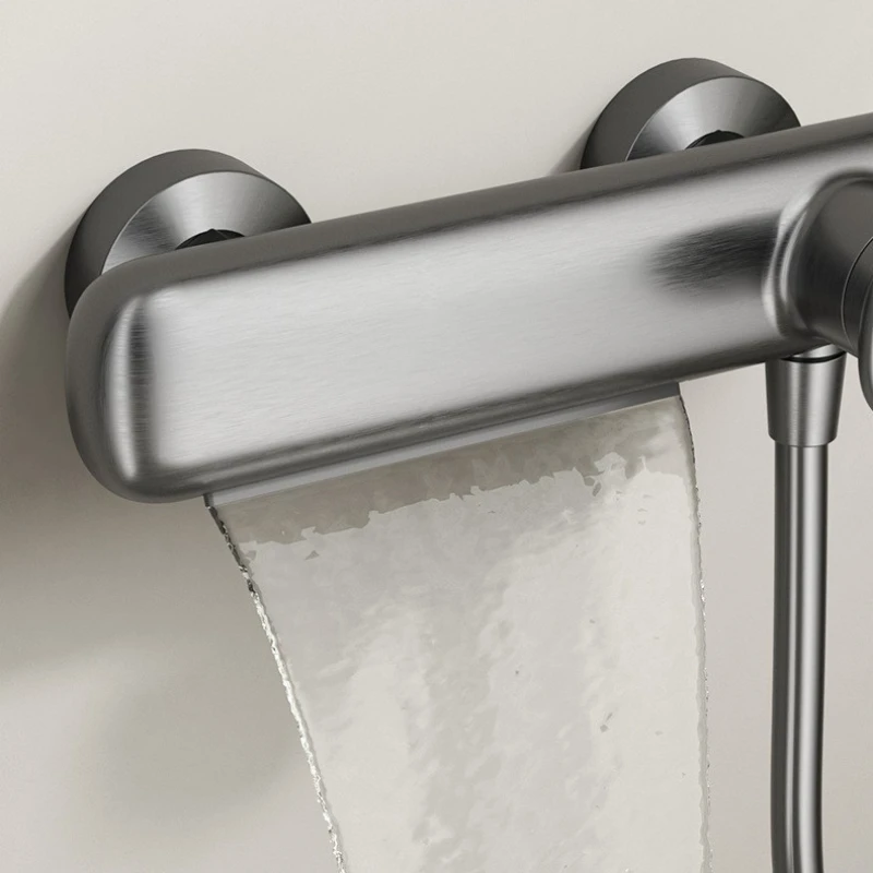 Durable Shower Column Multifunctional Shower Set Wear Resistant Showers Trim System Antileak Bathroom Fixture and Accessories