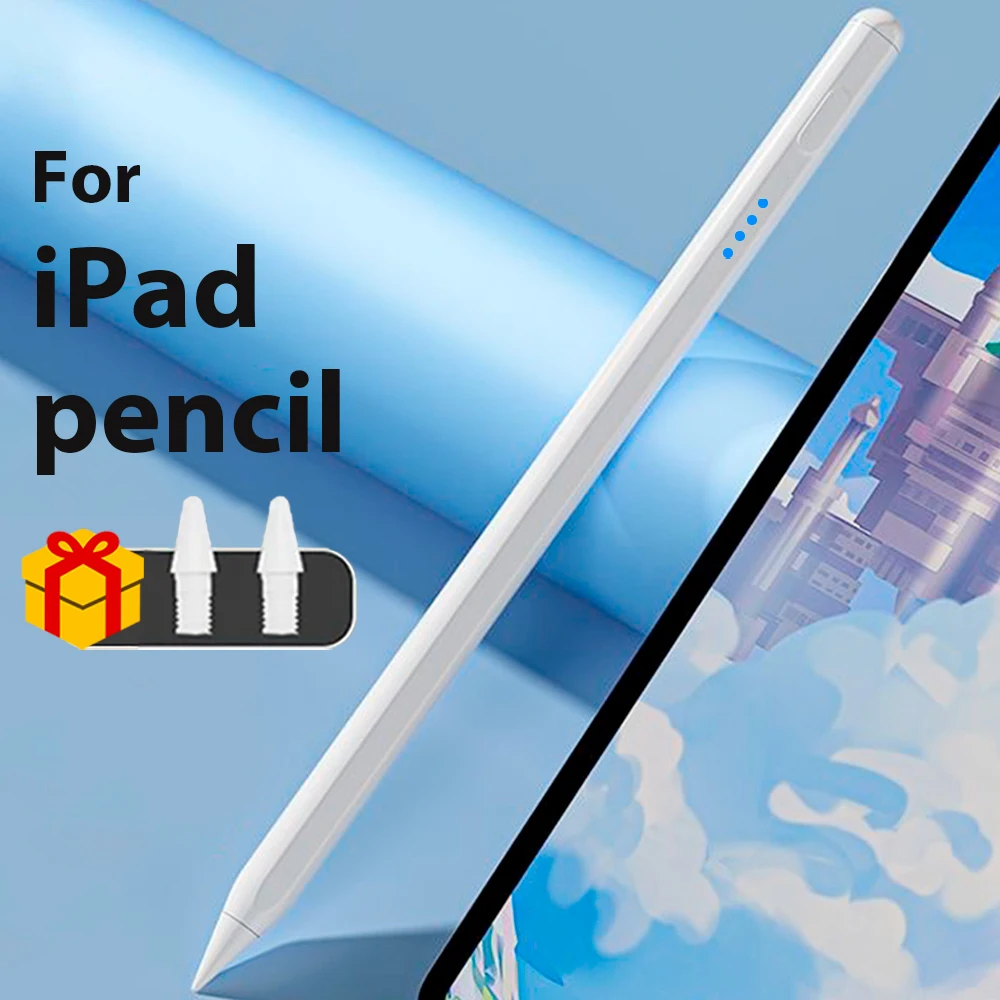 ل IPad Pencil IPad 7 8 9 10th Gen Air 3rd 4 5th Gen Pro11in 3 4 5 6th Gen Mini 5 6th Gen Apple Pencil Tablet Stylus ملحق