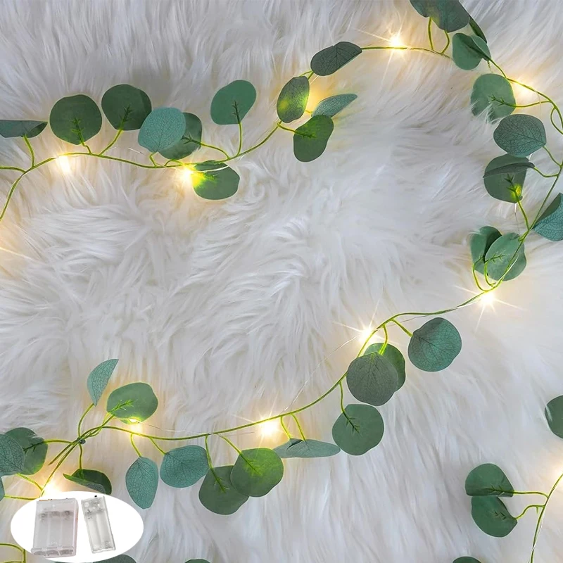

Green Plants Party DIY Decoration Artificial Green Vine Artificial Flowers Home Decor Home Wedding Bridal Garden Hanging