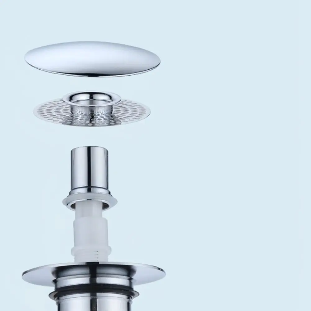 Copper Pop Up Sink Drain Filter Stopper For For Mixiaomu Modern Bathroom Basin Waste Plug Universal Ceramic Sink Basin Accessory