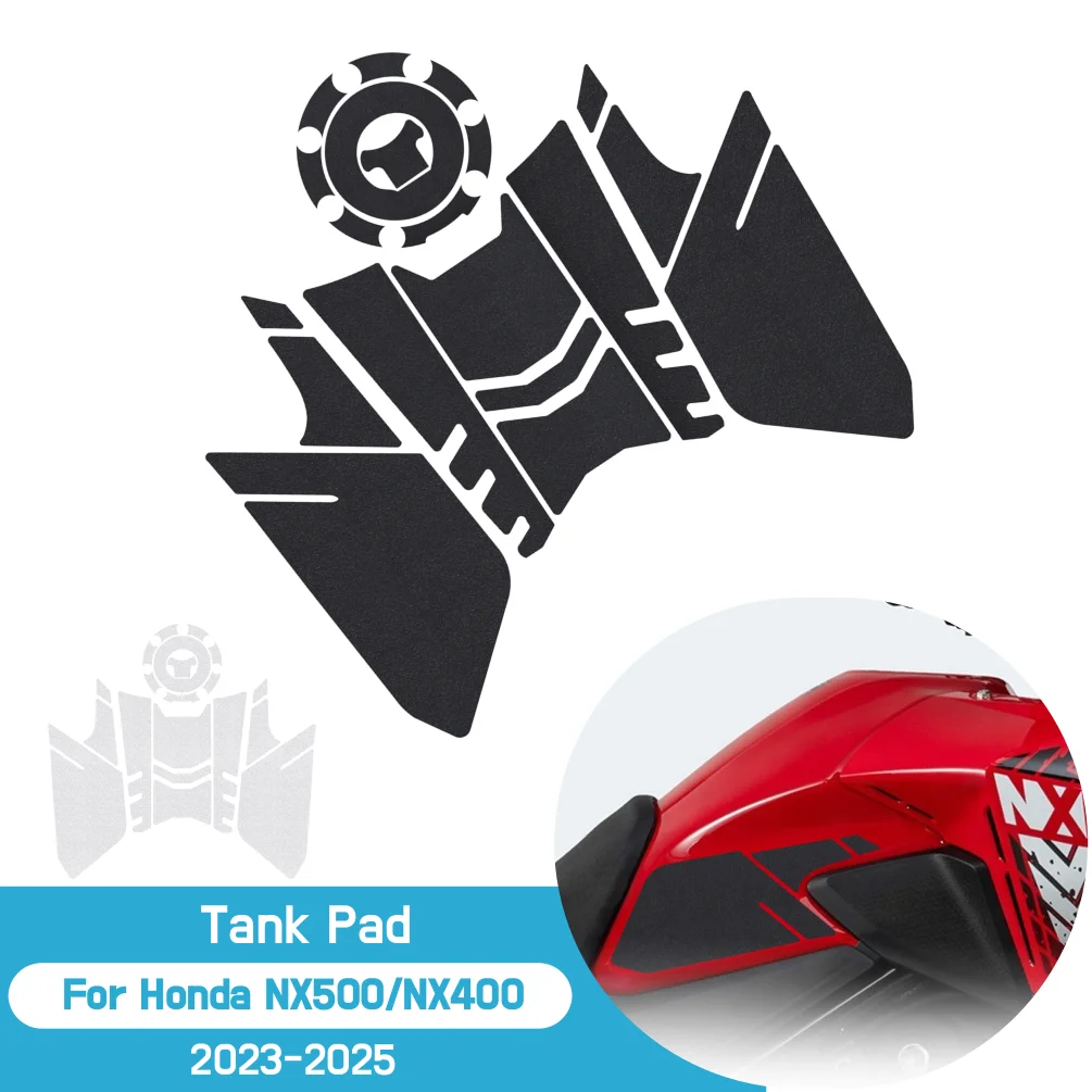 

For Honda NX 400 500 2023-2025 NX400 NX500 Side Tank Pad Oil Gas Fuel Protector Cover Sticker Decal Motorcycle Motor Accessories