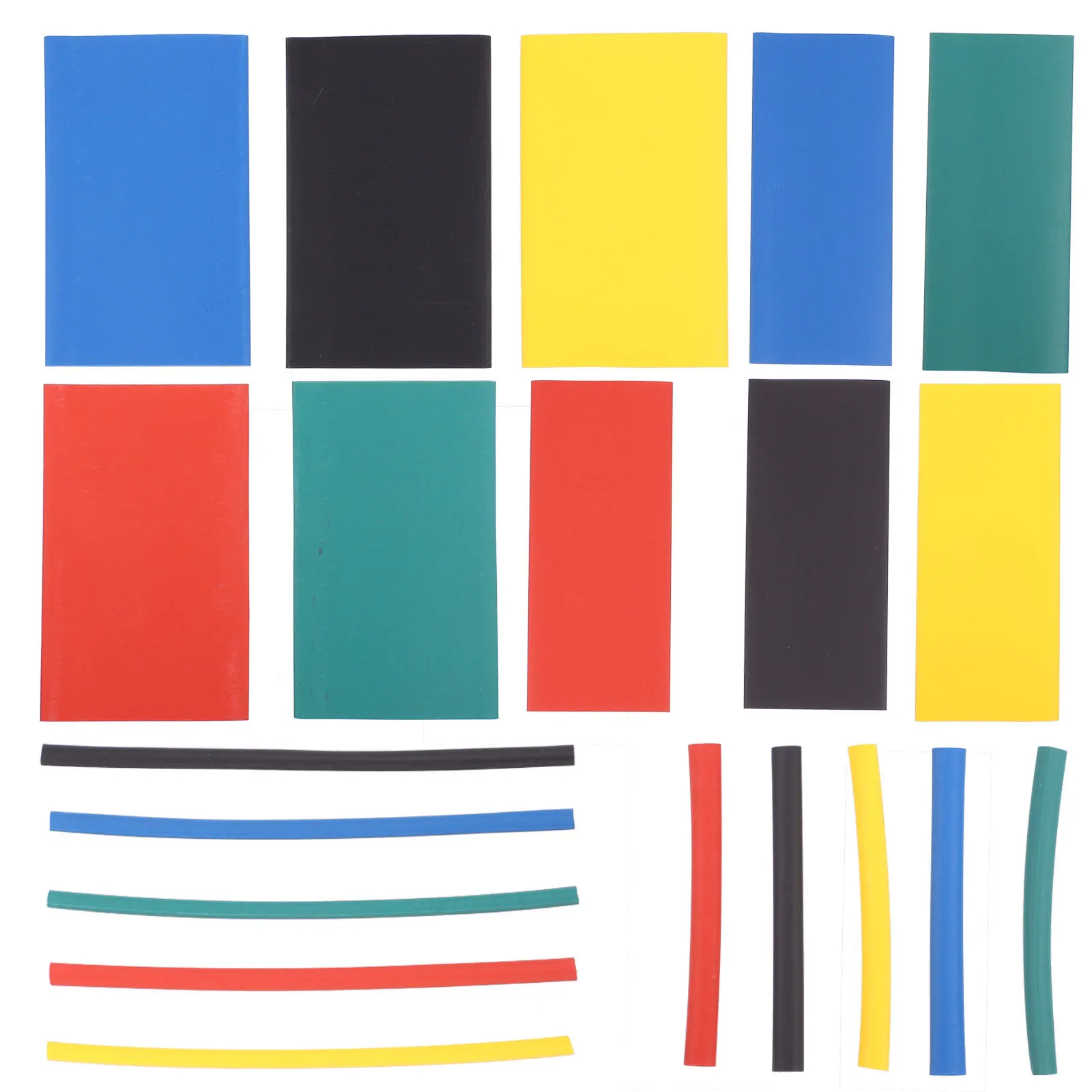 

1 комплект термоусадочных трубок разных цветов, изоляционные рукава, комплект для обмотки электрических проводов, термоусадочные трубки, трубка для обмотки проволоки