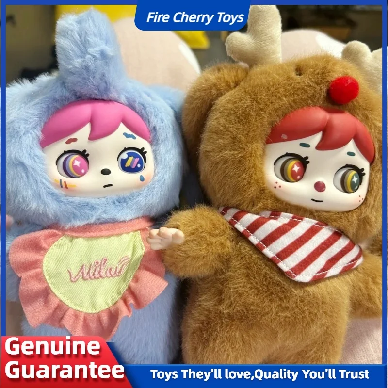 

Kawaii Milai серия с длинными ушками, приглашение в лес, слепая коробка, игрушки, загадочная фигурка, декор комнаты, игрушки, коробка-сюрприз, подарок на день рождения