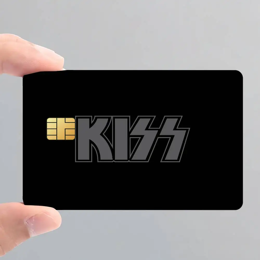 Band K-KISS Bank Card Sticker Film Tape Skin For Credit Card Debit Card Waterproof Stickers view 5