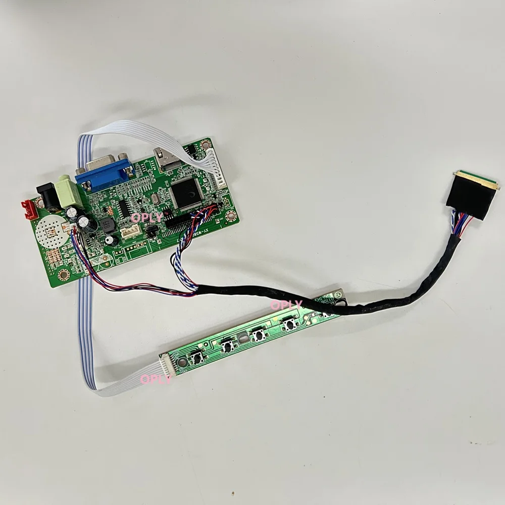 

Плата контроллера 58C HDMI-совместимая VGA для LTN156AT27-H02 LTN156AT27 LTN156AT30 LTN156AT30-H01 1366X768 светодиодная панель 15,6 дюйма DIY
