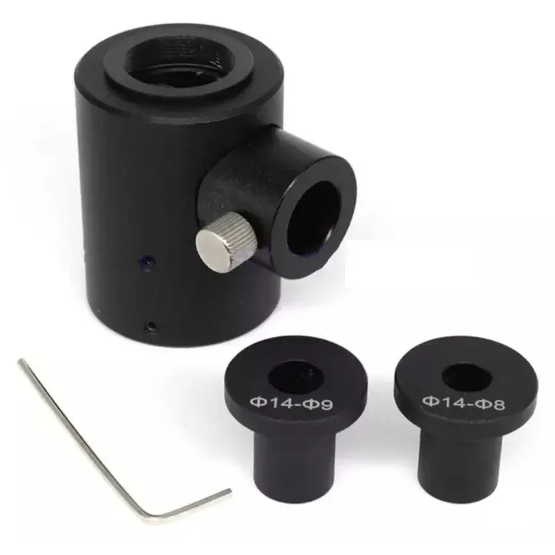 Half Reflection Half Transmission Lens M26 Coaxial Optical Interface Adapter for Coaxial Illumination Digital Microscope
