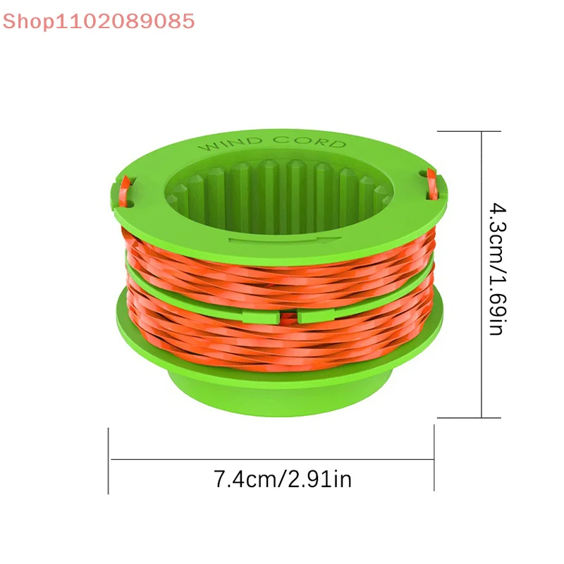 AS1300 Weed Eater String Trimmer Spool For EGO 15-Inch ST1500 ST1500-S,Weed Wacker String Trimmer Line 0.095" 15Ft