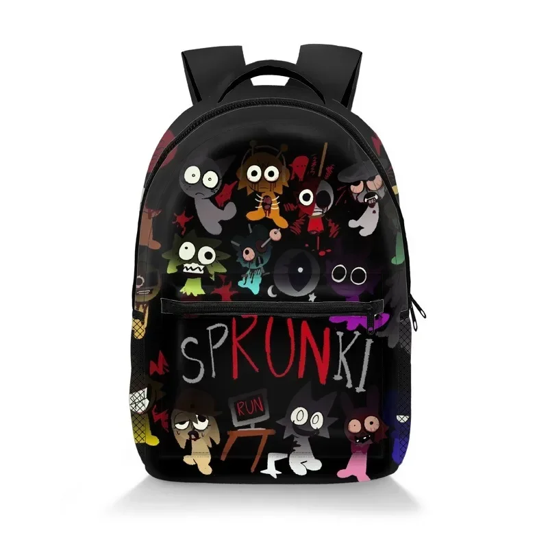 Mochila Sprunki para niños, mochila Incredibox para niños, mochila de dibujos animados de Anime para estudiantes, mochila escolar para niñas, mochila para niños, regalo de cumpleaños