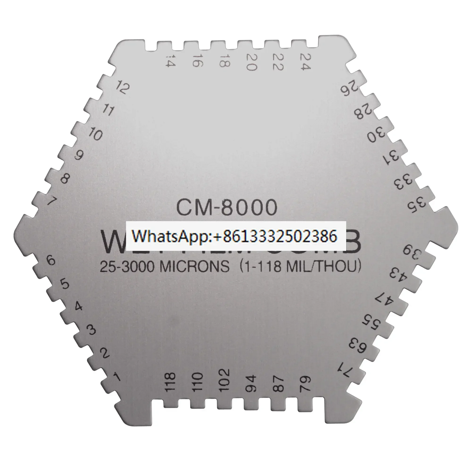 

ISO2808-74 Wet Film Thickness Comb CM-8000