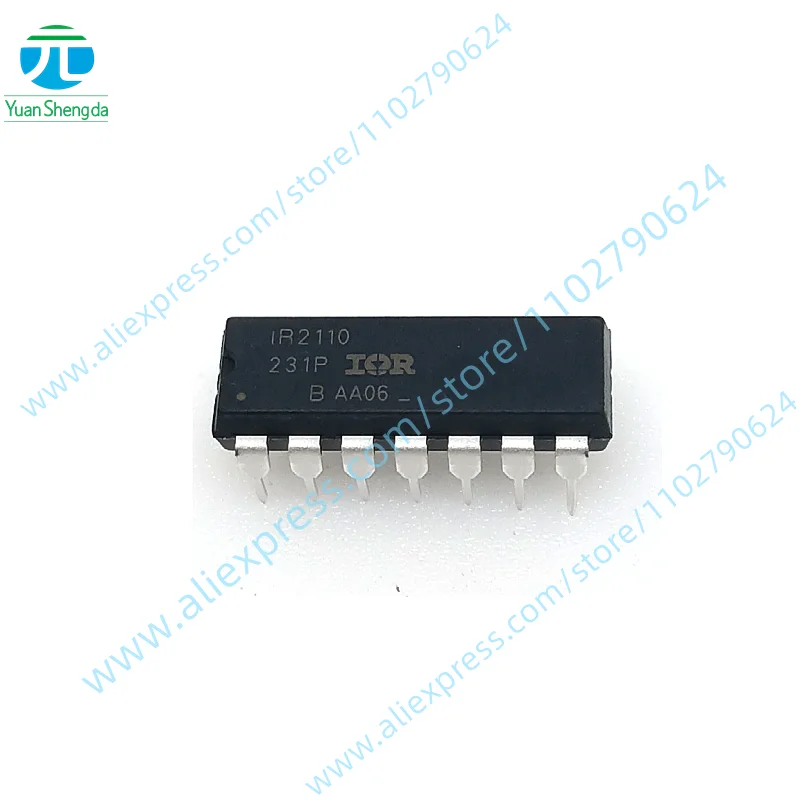 

2 шт. новый оригинальный чип IR2110PBF DIP-14 IR2110