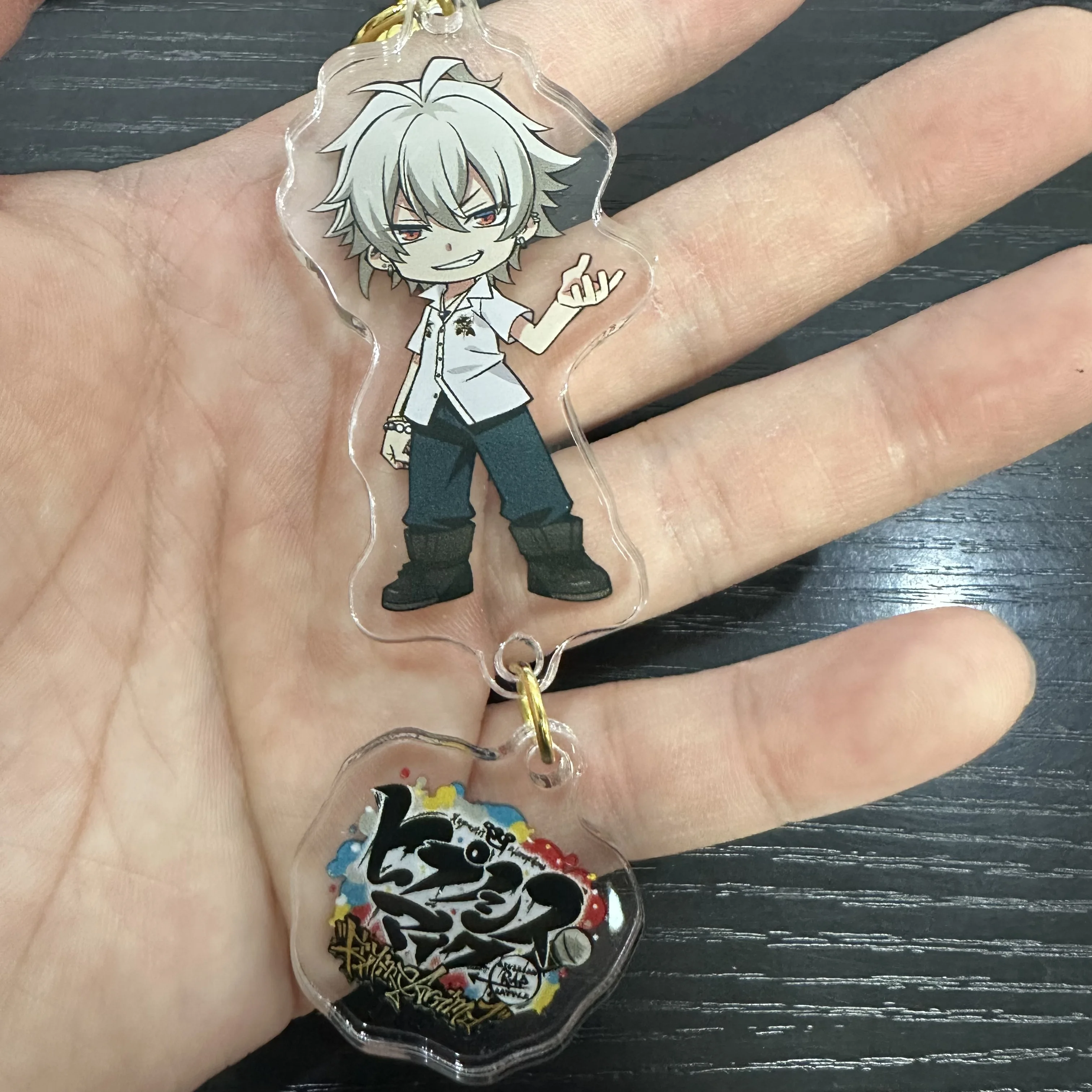 Anime Hypnosis Microphone Figures Yamada ichiro Yamada Jiro Amemura Ramuda Cosplay Acrylic Key Chains Fans Christmas Gifts