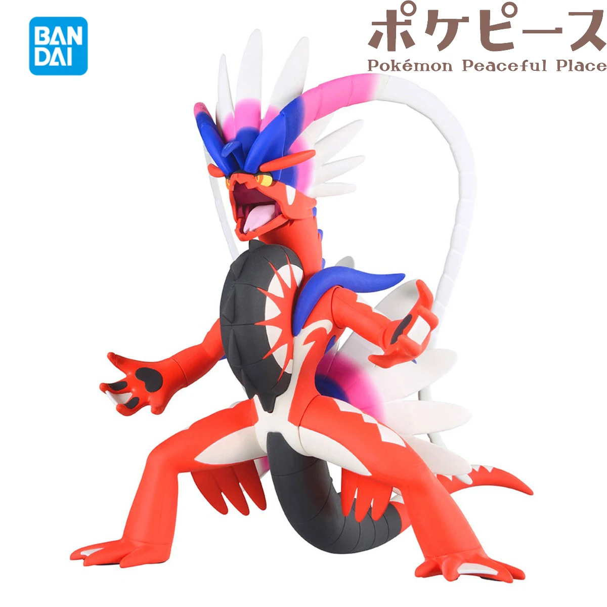 Bandai oficialmente con licencia Pokemon colección de modelos de plástico 59 60 serie Selecta Miraidon Koraidon figura modelo juguete para regalo