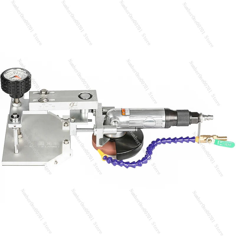 Pneumatic glass chamfering machine R2-R50MM small angle grinder, fillet right angle grinder, ceramic tile and stone fillet