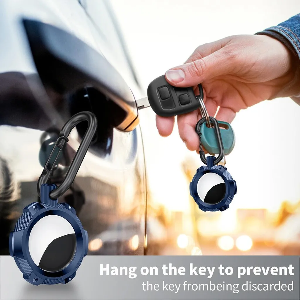 For Apple AirTag Protective Case High Quality Durable Anti-Scratch Anti-Lost Sleeve Keychain Pet Location Tracker Silicone Cover