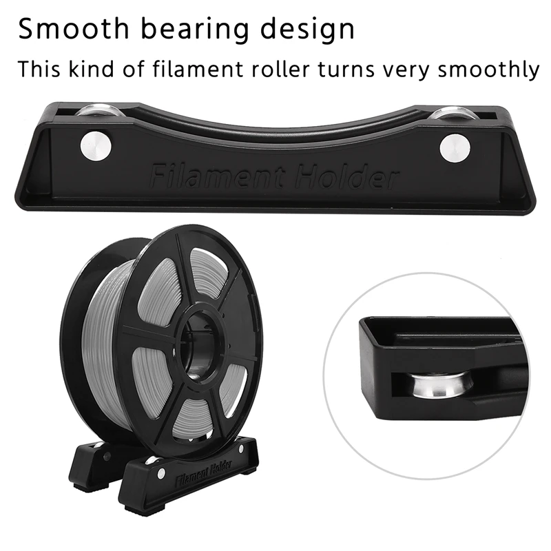 3D Printer Filament Spool Holder Bearing Design Mount Rack Bracket For PLA/ABS/Nylon/Wood/TPU/Other 3D Printing Material