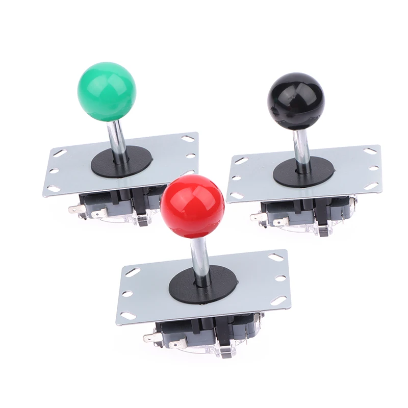 1PC Game Box Joystick Pc Game Accessories New 8 Way Adjustable Joystick Arcade Joystick DIY Joystick Fighting Stick Parts