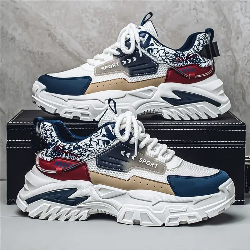

New Men's Casual Four Seasons Shoes Fashion Breathable Non-slip Male Sneakers Men Outdoor Wear-resistant Mixed Color