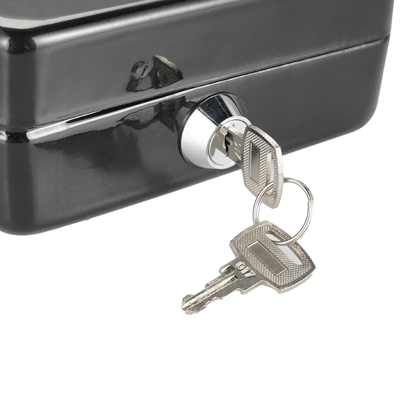 Steel Cash Box Key Mini Safe Lock Box Key Locker Money Bank Security Box Storage Hidden Money Coin Cash Jewellery Carry Box