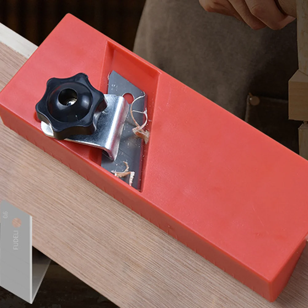 

1pc Chamfer Plane Tool For Woodworking Handheld Manual Trimmer Practical Carpenter Cutting Plane Plastic Planing Tool