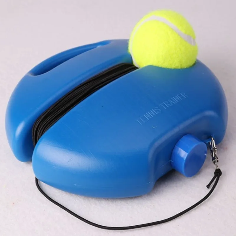 Professional Practice Tool Tennis Training Aids Bases With Elastic Rope Ball Practice Self-Duty Rebound Tennis Trainer Tennis ﻿