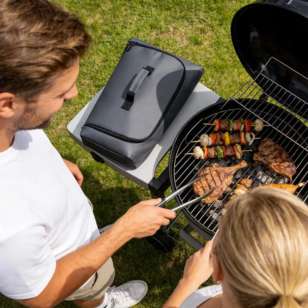 Outdoor Barbecue Bag Brisket Warming Bag 1/2pcs Bbq Blanket Set Leak-proof Insulated Meat Bag 270° Top Opening for Grilling