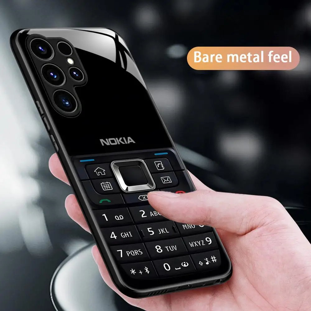 Cool N-Nokiaes-s Brand Phone Case For Samsung S26 S25 S24 S23 S22 S21 S20 Plus Ultra Glass Magnetic Case view 4