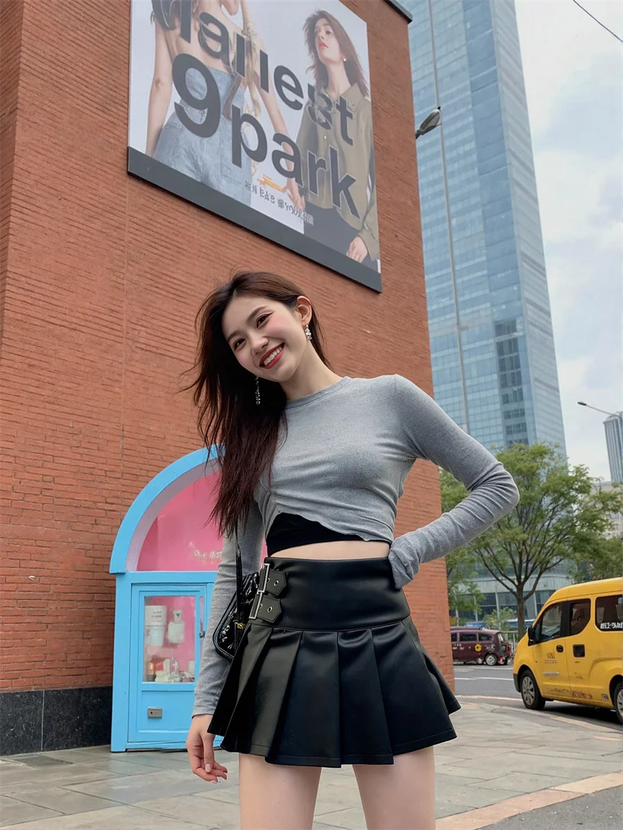 

Skirts Women Pleated Maxi Length Elastic Waist Lightweight Ruffled Hem Summer Beach Vacation Feminine Bohemian Everyday Style