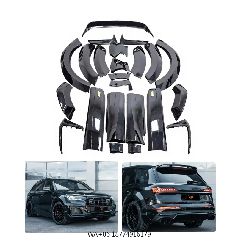 

Conversion ABT Style Carbon Fiber Body Kit Upgrade for Q7 2019-2022 with Glue Tape or Screws Installation