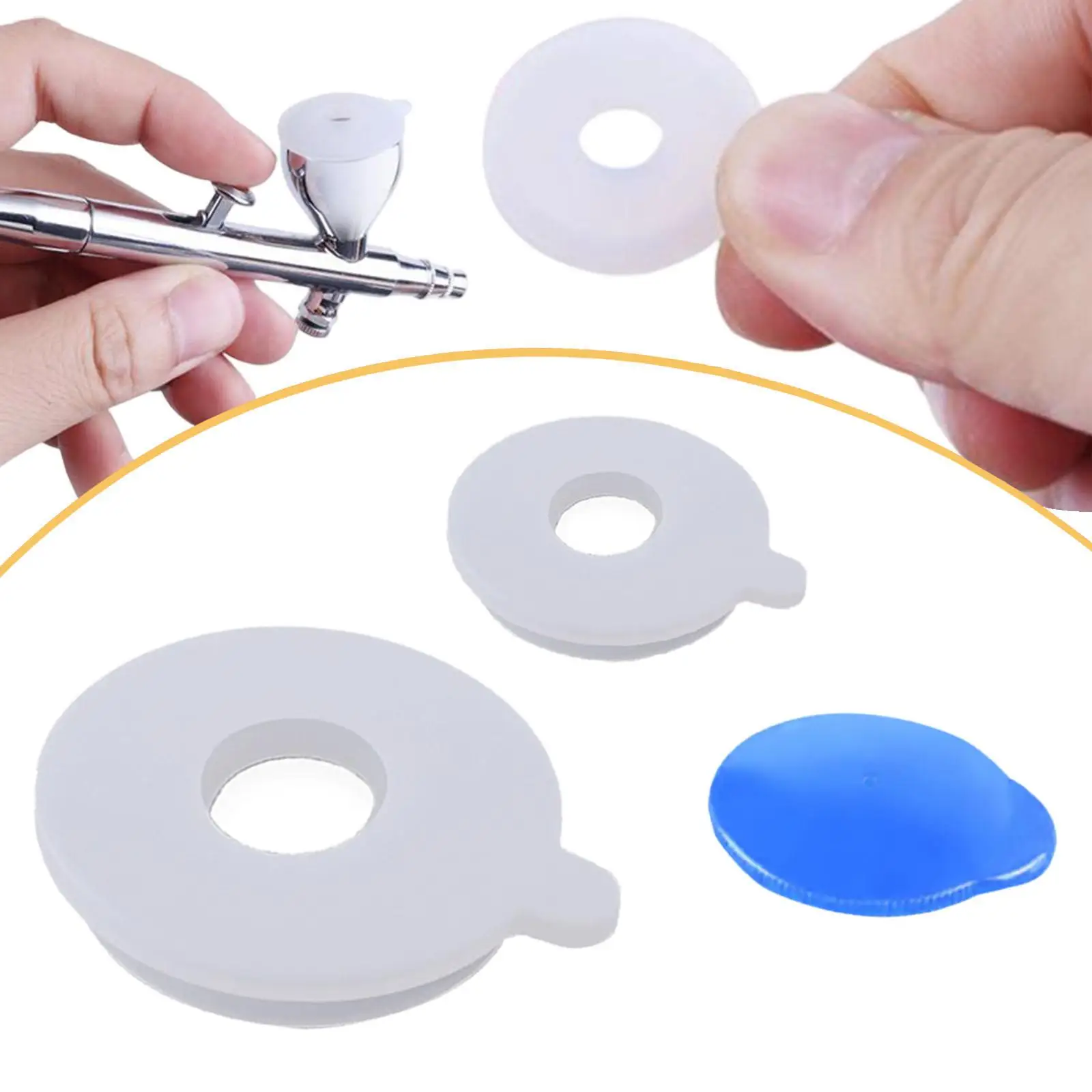 

Airbrushes Spray Bottle Caps High Performance Portable Airbrushes Cup Covers