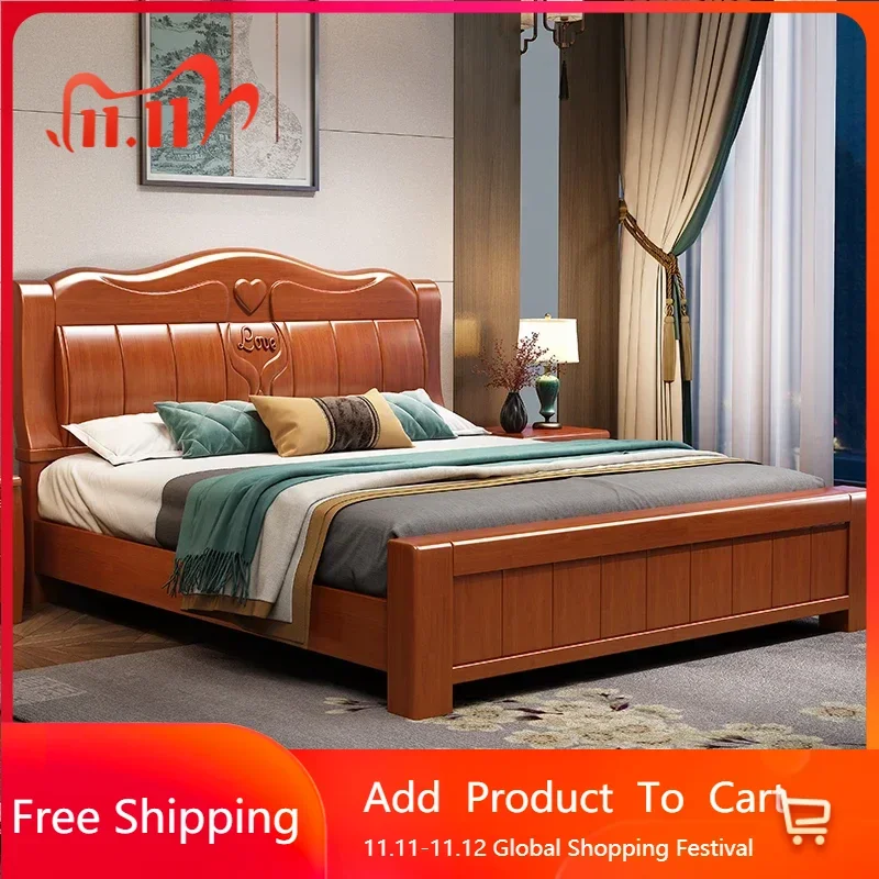 

Красота, европейская двуспальная кровать, платформа, элегантные красивые деревянные тумбочки, изголовья кровати, конференц-мебель, мебель для прихожей