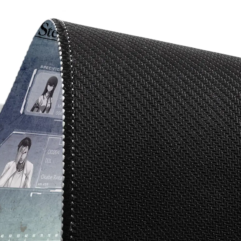 Steins Gate Mouse Pad Gamer Pad Big Gaming Mousepad XL Mouse Pad Tastatur Mat Schreibtischunterlage Tischteppich Mousepad Computer