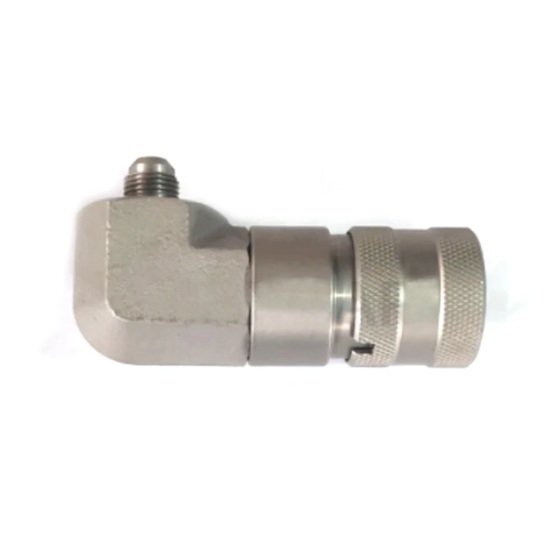 

7246782 with 3/8" JIC 90 Degree End Female Flat Face Quick Coupler Direct replacement for Bobcat